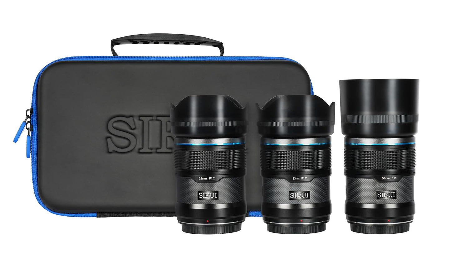 Kit de Lentes de Enfoque Automático Sirui Sniper f/1.2 Negro Montaje E