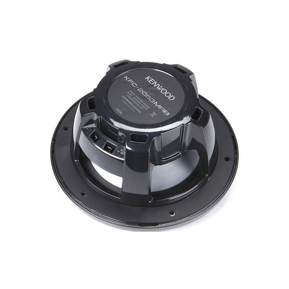 Bocina Coaxial Kenwood Marino Terminales de Oro Diámetro 8 Pulgadas