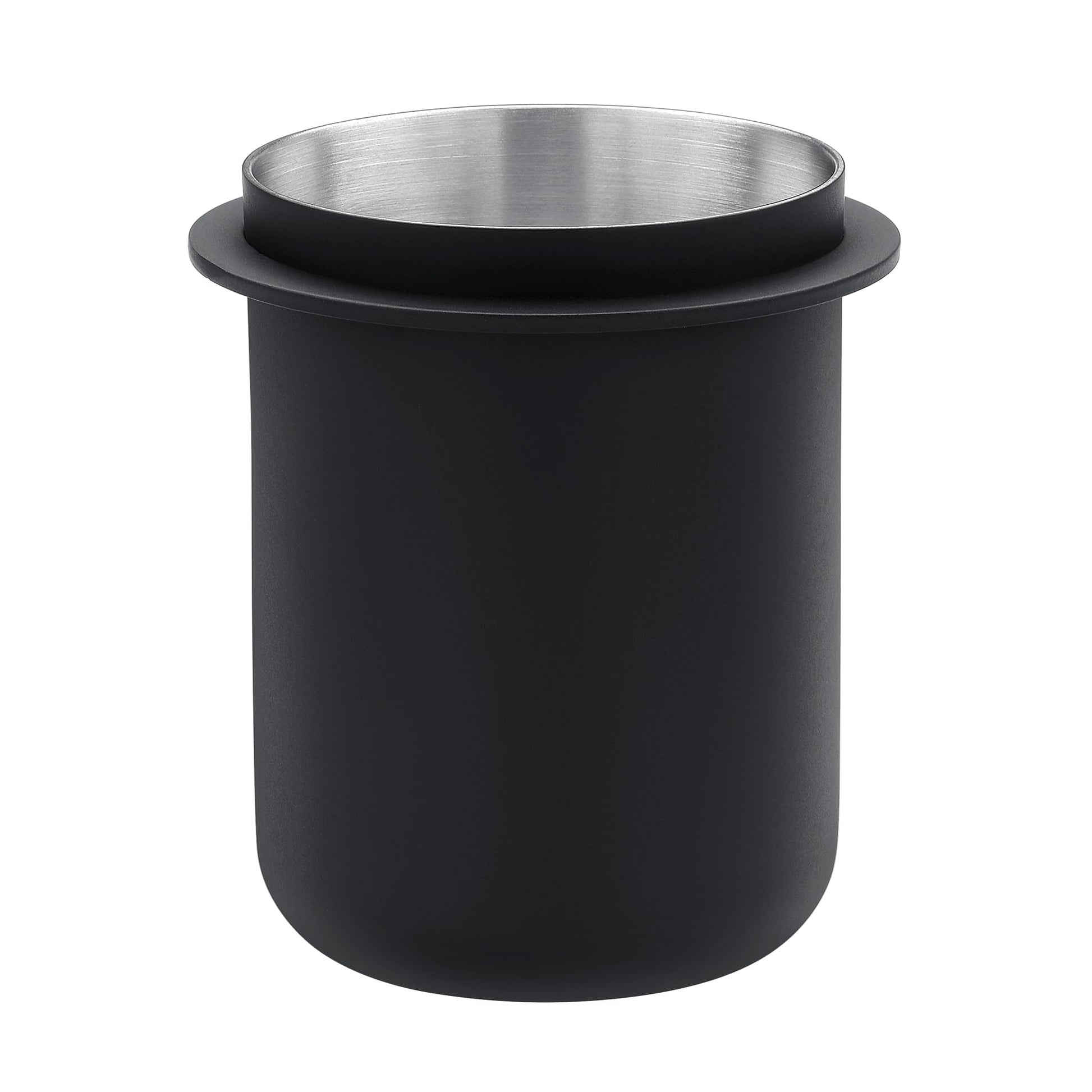 Taza Dosificadora Normcore Negro Acero Inoxidable 304 Versión Alta para Café Espresso