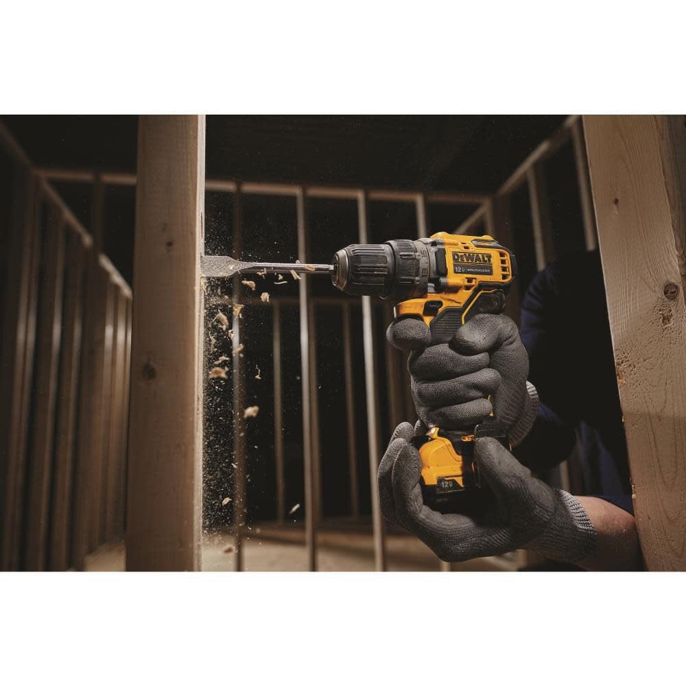 DEWALT Xtreme 12V MAX* Taladro inalámbrico, 3/8 pulgadas, solo herramienta (DCD701B)