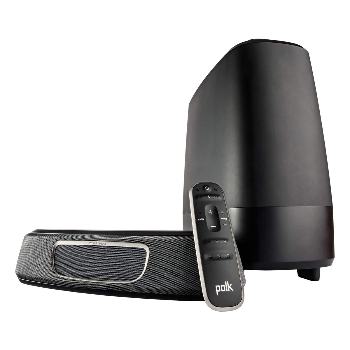 Polk Audio MagniFi Mini Barra de Sonido Ultra Compacta con Subwoofer, Color Negro