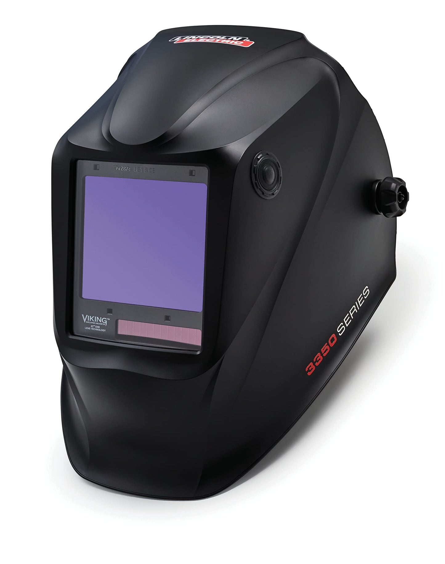 Lincoln Electric - Casco De Soldadura K3034-4 Viking 3350 Con Oscurecimiento Automático Con Tecnología De Lentes 4C, Negro, Extra Grande