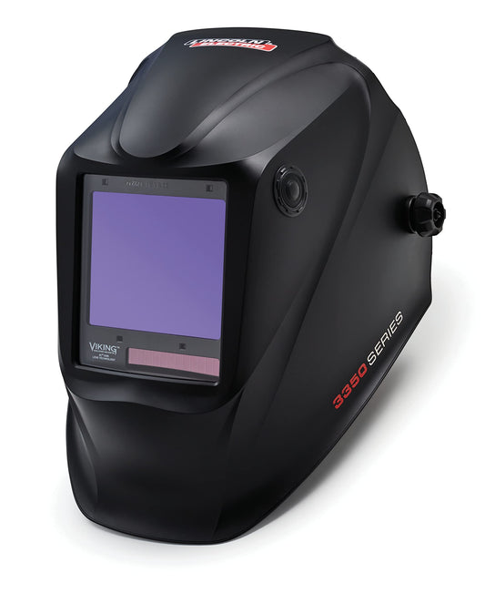 Lincoln Electric - Casco De Soldadura K3034-4 Viking 3350 Con Oscurecimiento Automático Con Tecnología De Lentes 4C, Negro, Extra Grande