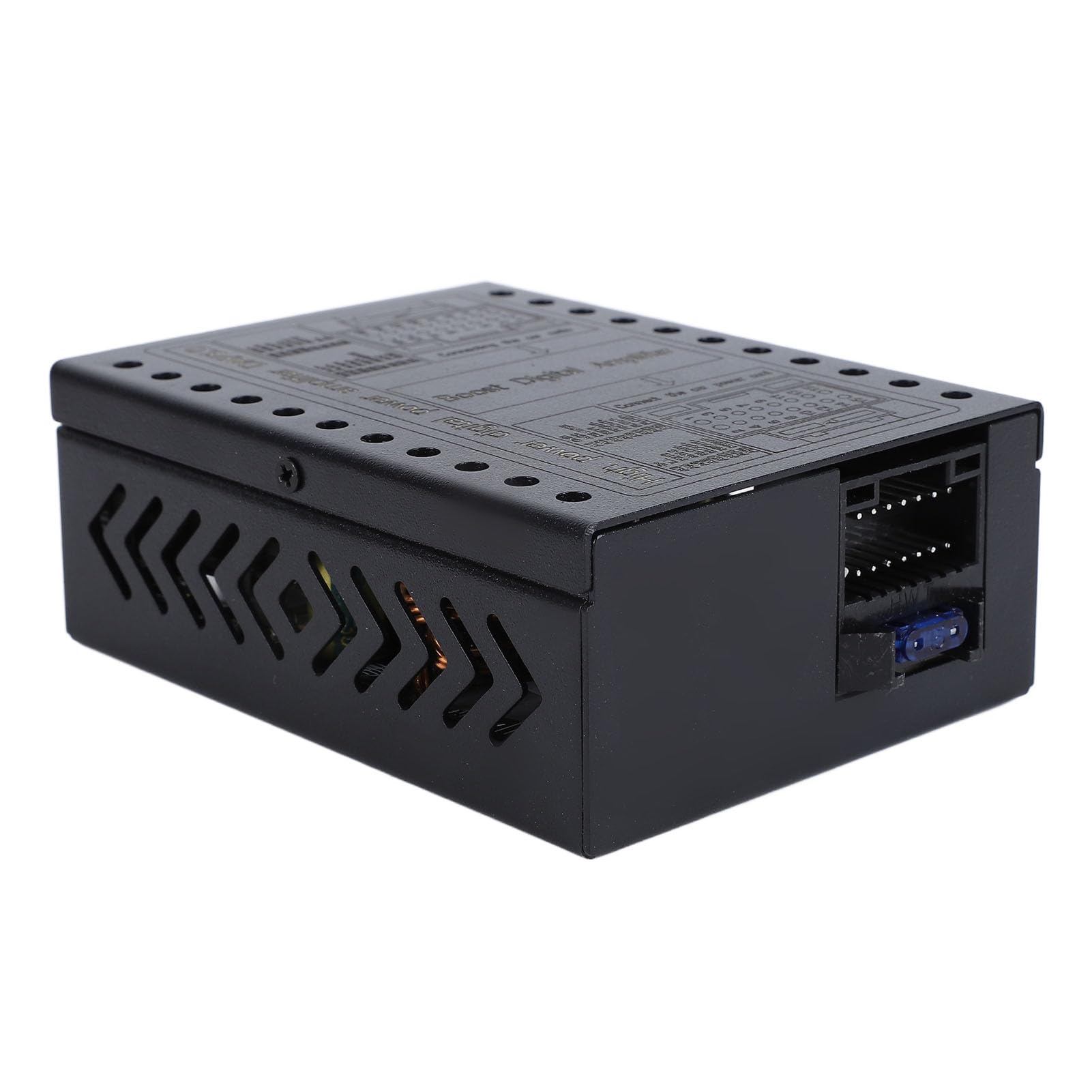 Amplificador DSP para Automóvil Clase AB Compatible con Sistemas de Sonido 2/4 Ohmios DC12V