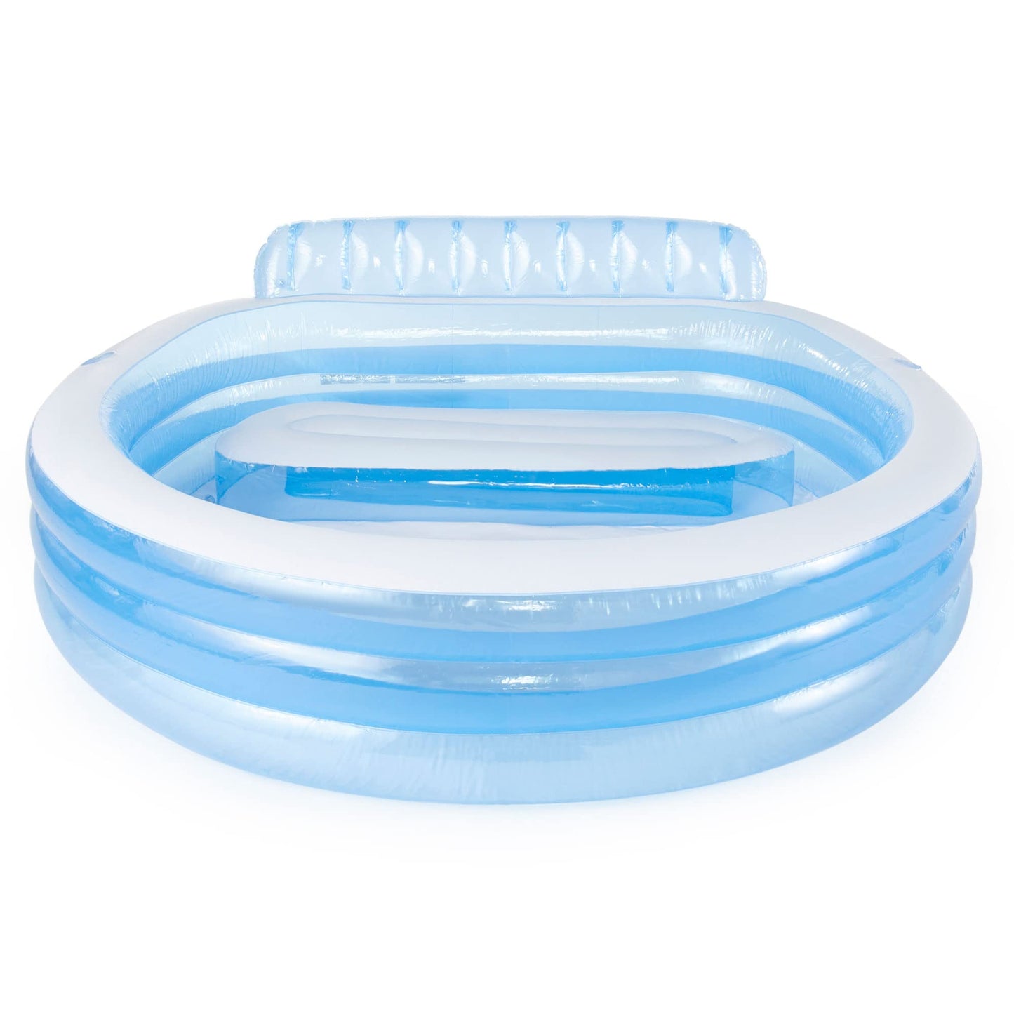 Intex Swim Center™ Inflatable Family Lounge Pool, 88in X 85in X 30in, for Ages 3+
