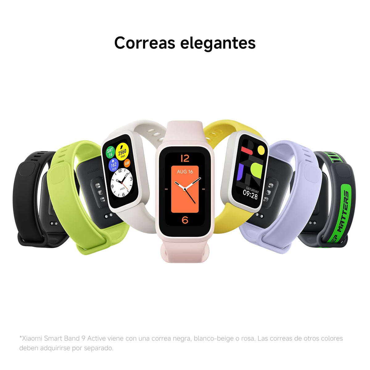 Reloj Inteligente Xiaomi Band 9 Active Negro 5ATM