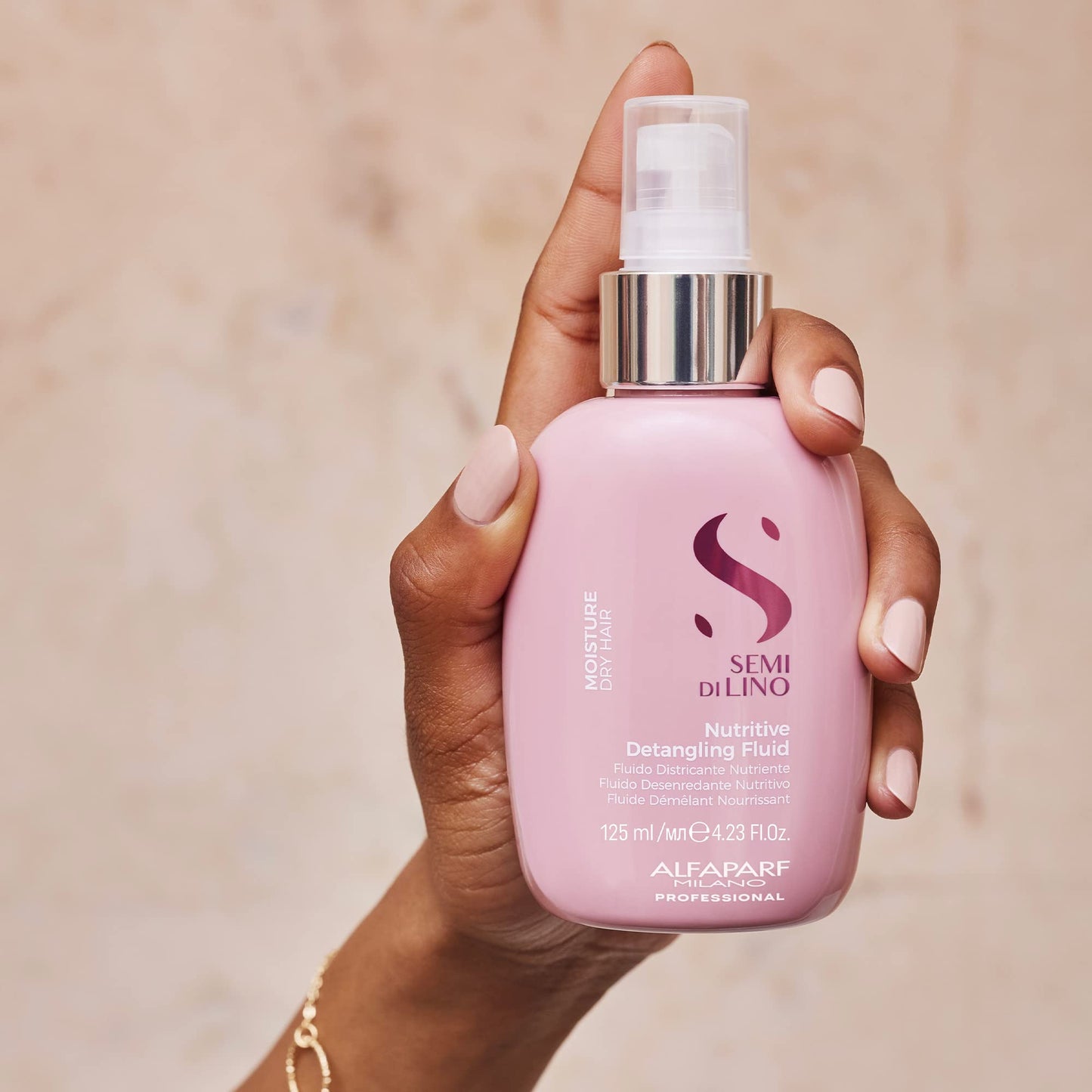 Fluido Desenredante Alfaparf Milano Semi Di Lino Moisture Nutritive para Cabello Seco