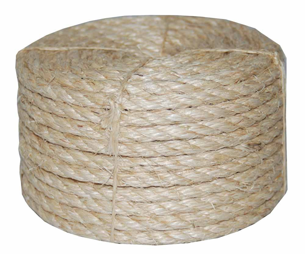 Cuerda Trenzada de Sisal T.W. Evans Cordage Co. 22-605 Natural
