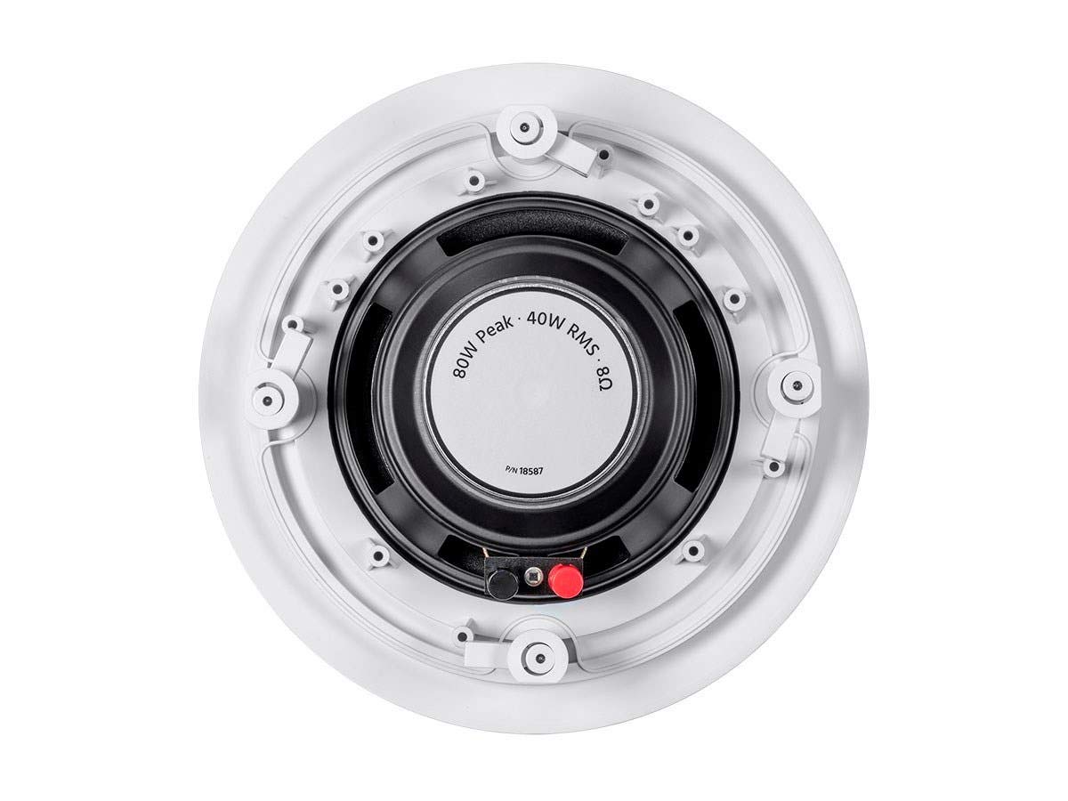 Mono Aria 2-Way Polypropylene Ceiling Speakers - 6.5 Inch (Pair) with Paintable Grille
