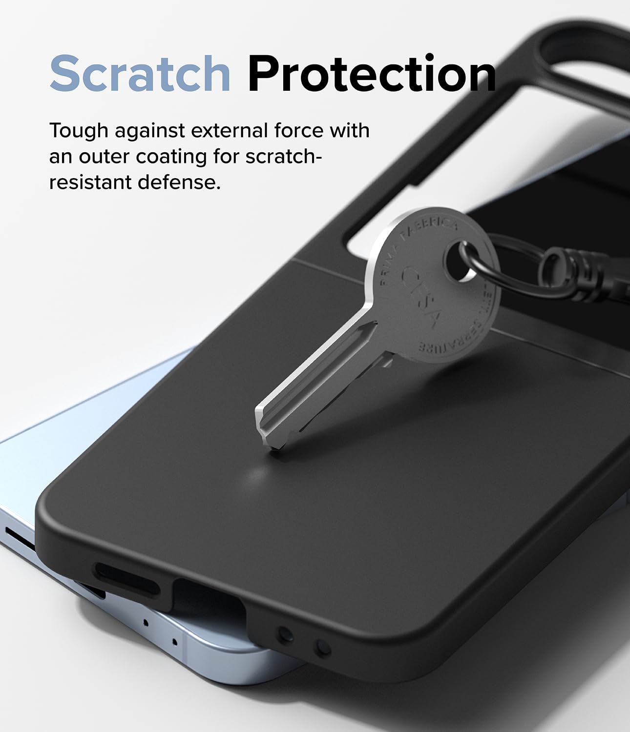 Funda Slim Magnética Ringke Samsung Galaxy Z Flip 7 FE/Z Flip 6 Black Antiamarilleo Compatible con MagSafe