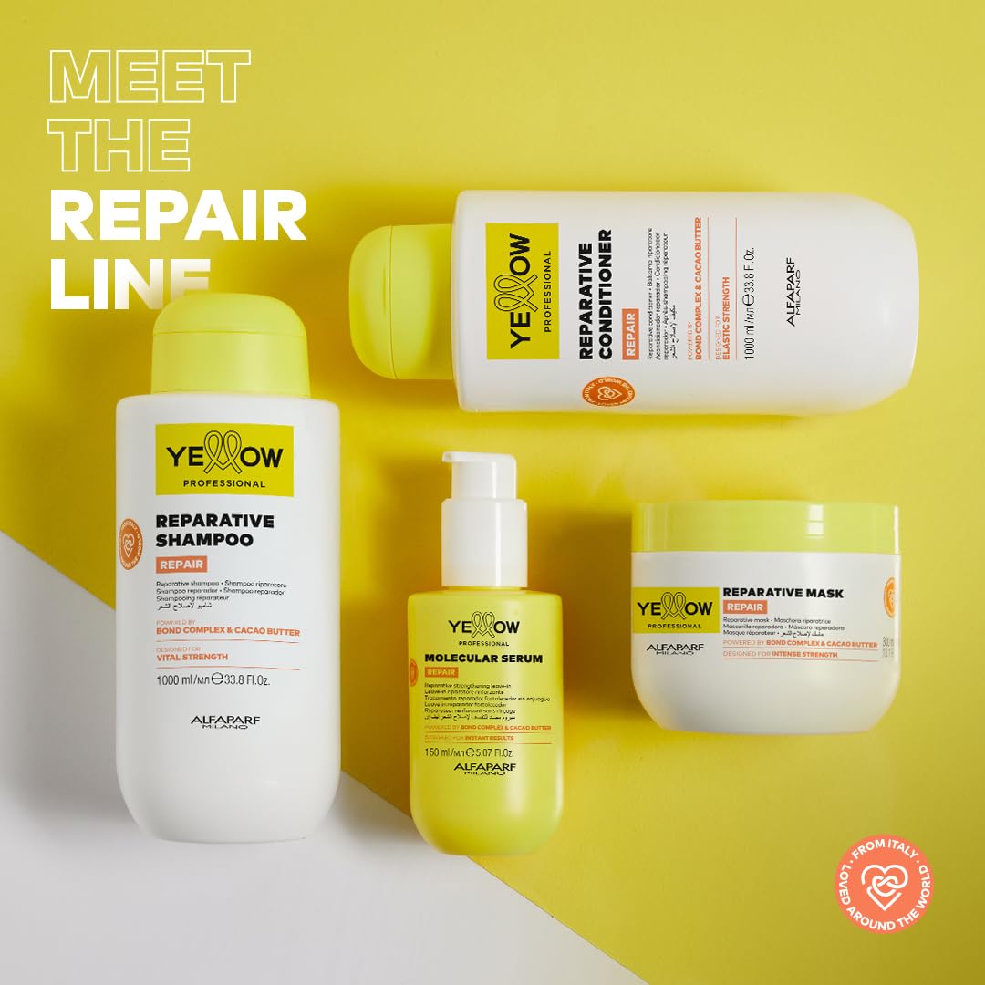 Alfaparf Yellow Repair Reparative Shampoo 500 ml (Nuevo Modelo)