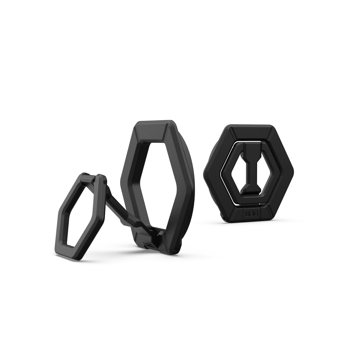 Soporte Magnético URBAN ARMOR GEAR UAG Compatible con MagSafe con Empuñadura de Anillo Metálico Removible y Rotación 360° Ajustable