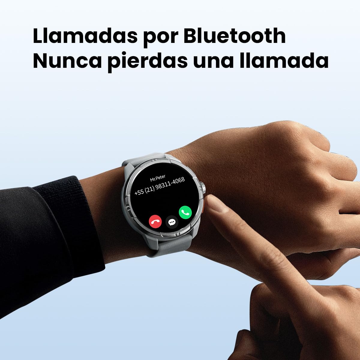 Smartwatch HAYLOU Solar Ultra Negro GPS 170+ Deportes para Hombre Mujer