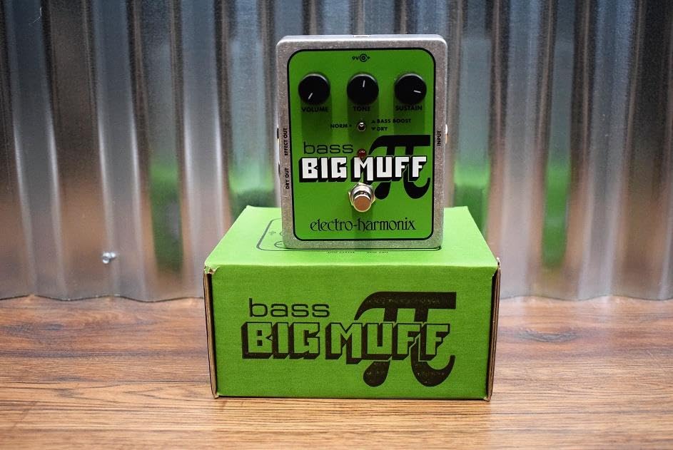 Pedal de Pelusa Electro-Harmonix Big Muff Pi para Bajo