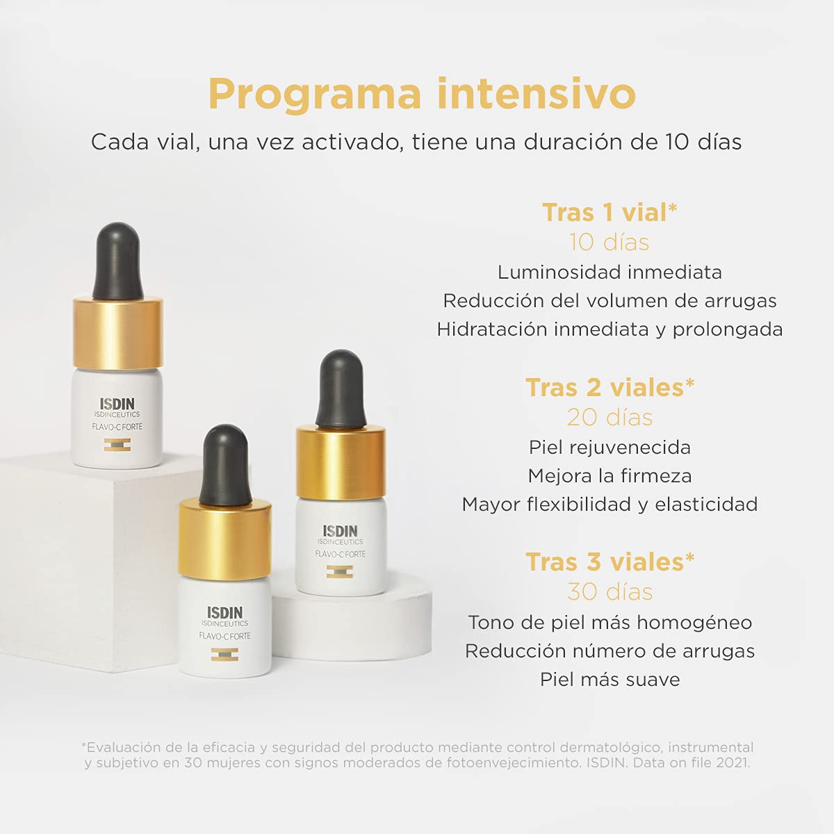 ISDIN 690021507 Isdinceutics Flavo-C Forte, Sérum Facial Antioxidante 5.3ml