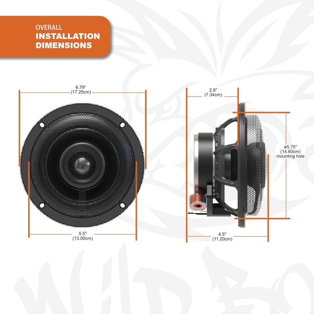 Wild Boar Audio 200 Watt Audio Speakers