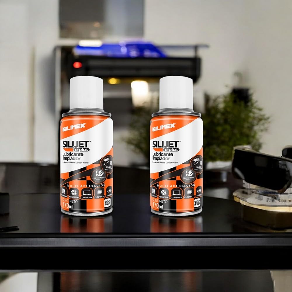 Lubricante Dieléctrico Silimex Silijet-e-plus 170ml Aerosol Pack 2