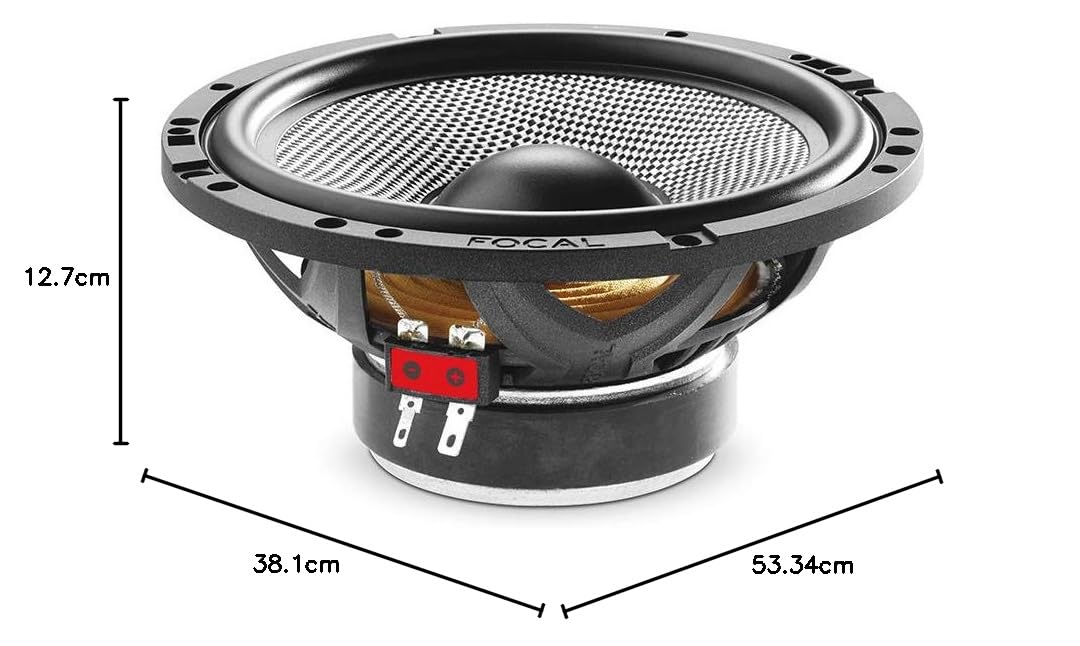 Altavoces Coaxiales Focal 165AS3 Negro de Alta Calidad