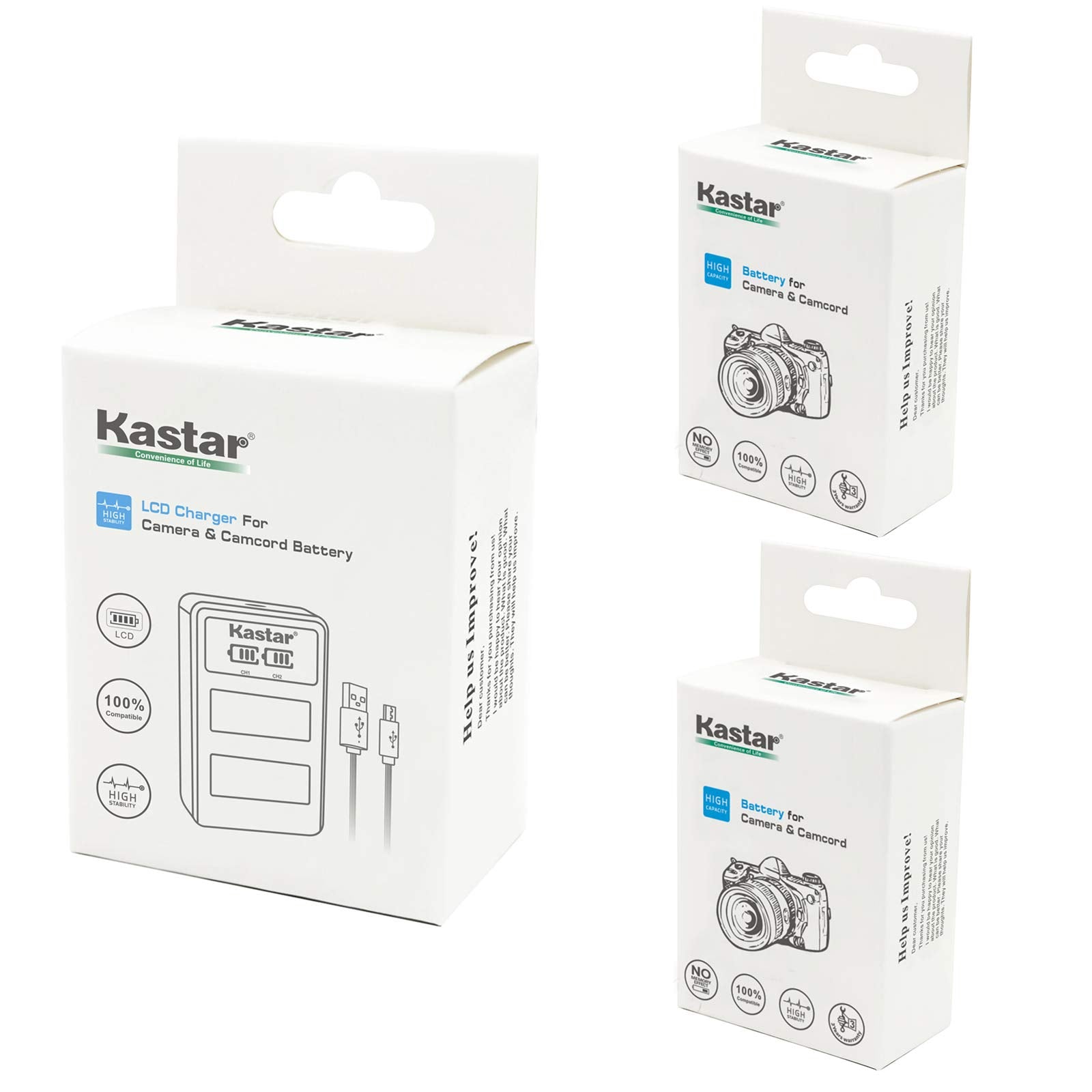 Batería y Cargador Dual LCD Kastar Negro para Sony CCD-FRV DCR-PC DCR-TRV DCR-DVD DSR-PDX GV HVL Series Camera Camcorder