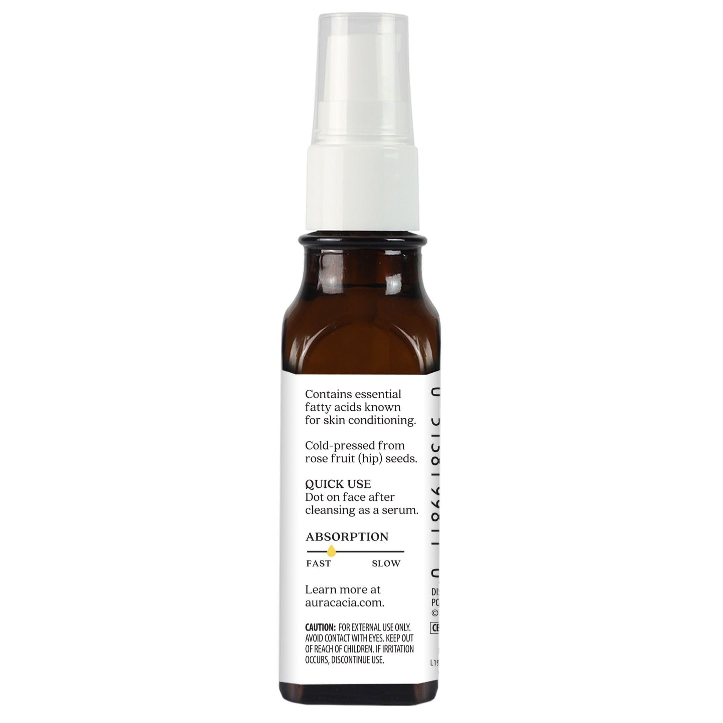 Aura Cacia Organic Natural Skin Care, Restoring Rosehip Oil with Vitamin E, 1 Fluid Ounce