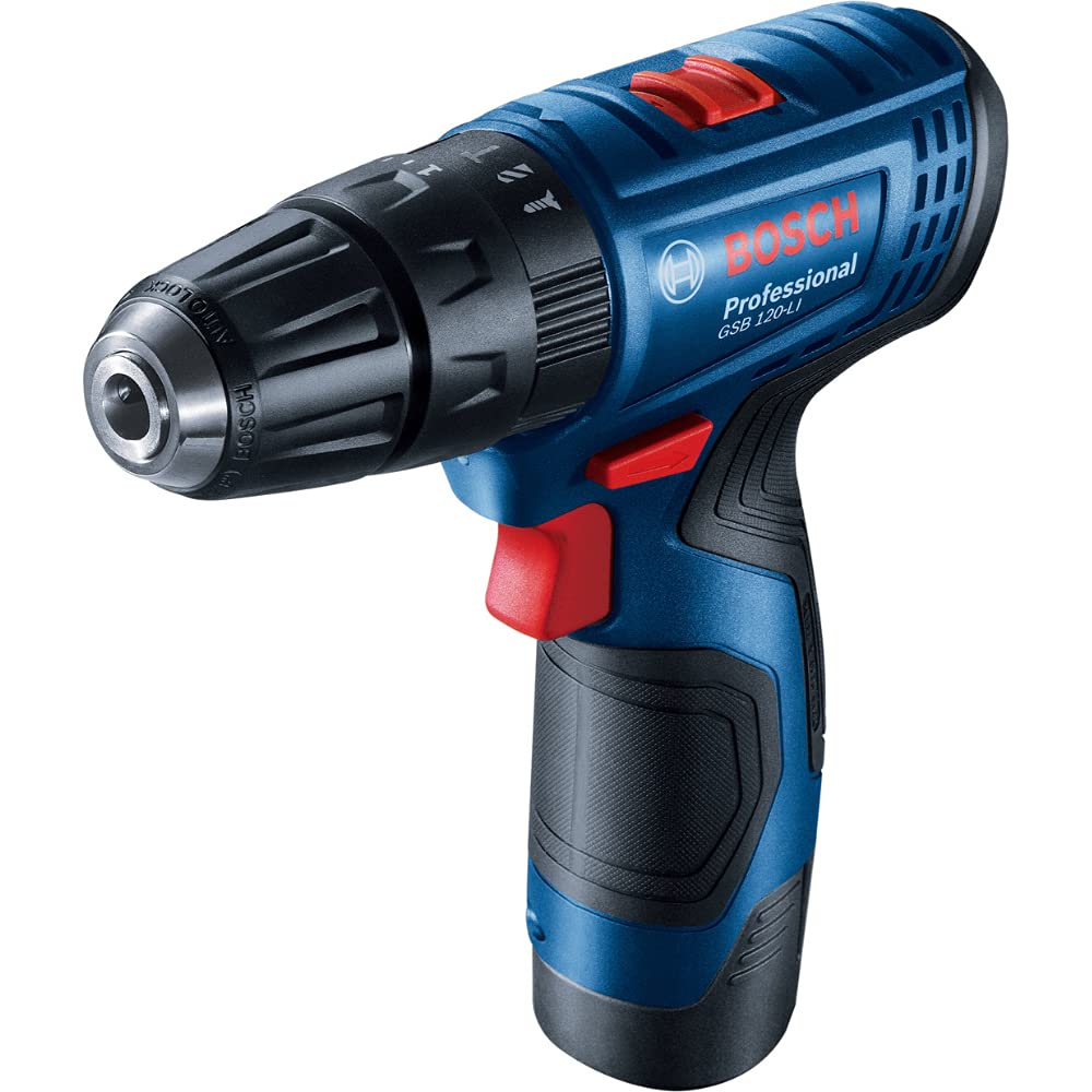 Bosch Rotomartillo inalámbrico GSB 120-LI, 12V 1 bateria y maletín