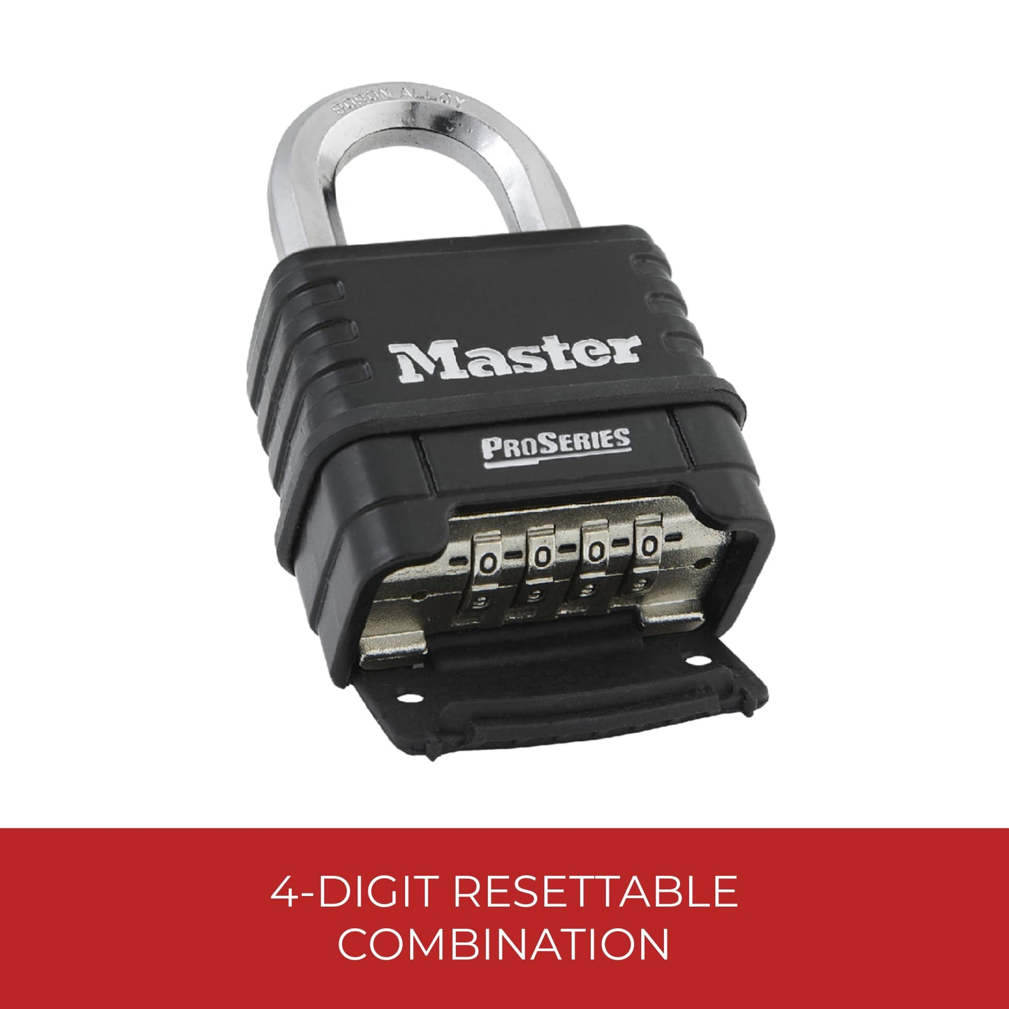 Candado Combinación Proseries Master Lock Latón con Barra Estándar