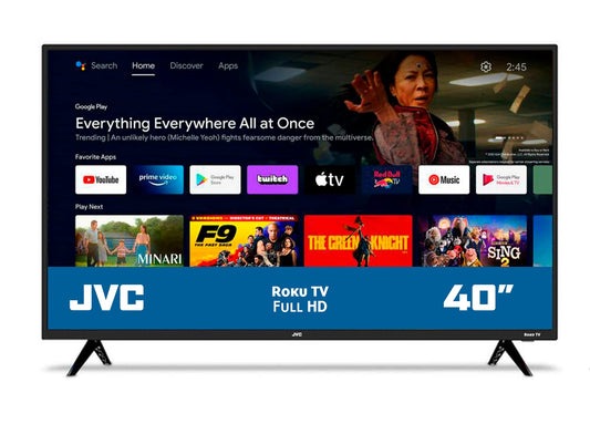 Smart TV LED JVC 40 Pulgadas Full HD 1080p Roku