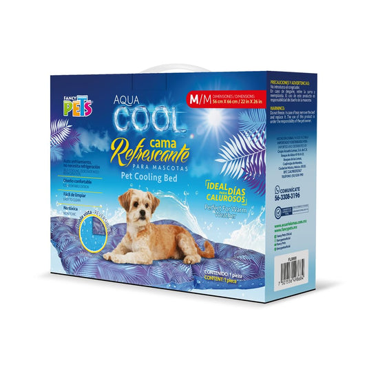 Fancy Pets Cama Refrescante Mediana Aqua para Perro y Gato