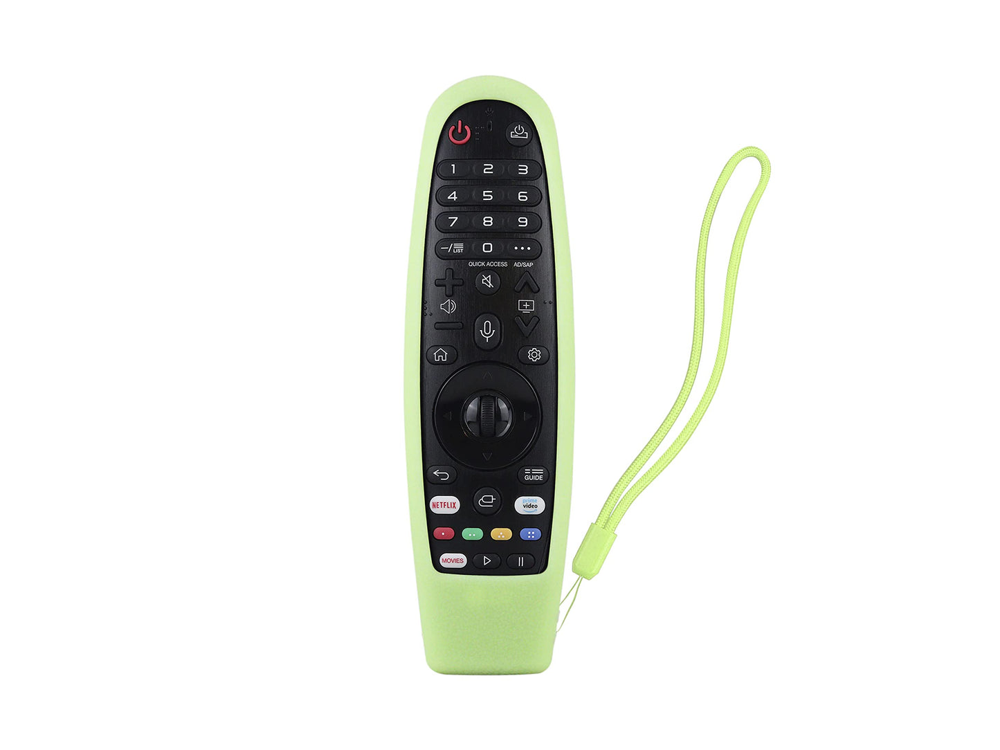 Funda para Control LG Magic AN-MR600 AN-MR650 AN-MR18BA AN-MR19BA MR20GA Silicon Case Protector (Green)