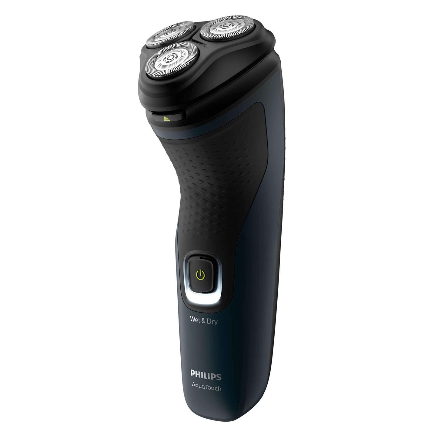 Philips Shaver 1100 Wet or Dry Electric Shaver - Black and Blue - S1121/41