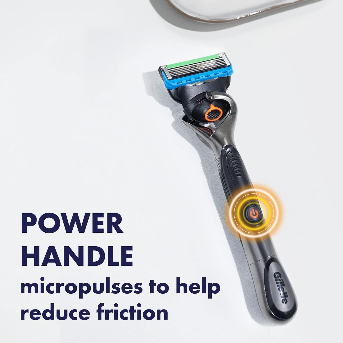 Gillette Maquina para Rasurar Eléctrica Fusion 5 ProGlide Power + 1 Cartucho para Rasurar