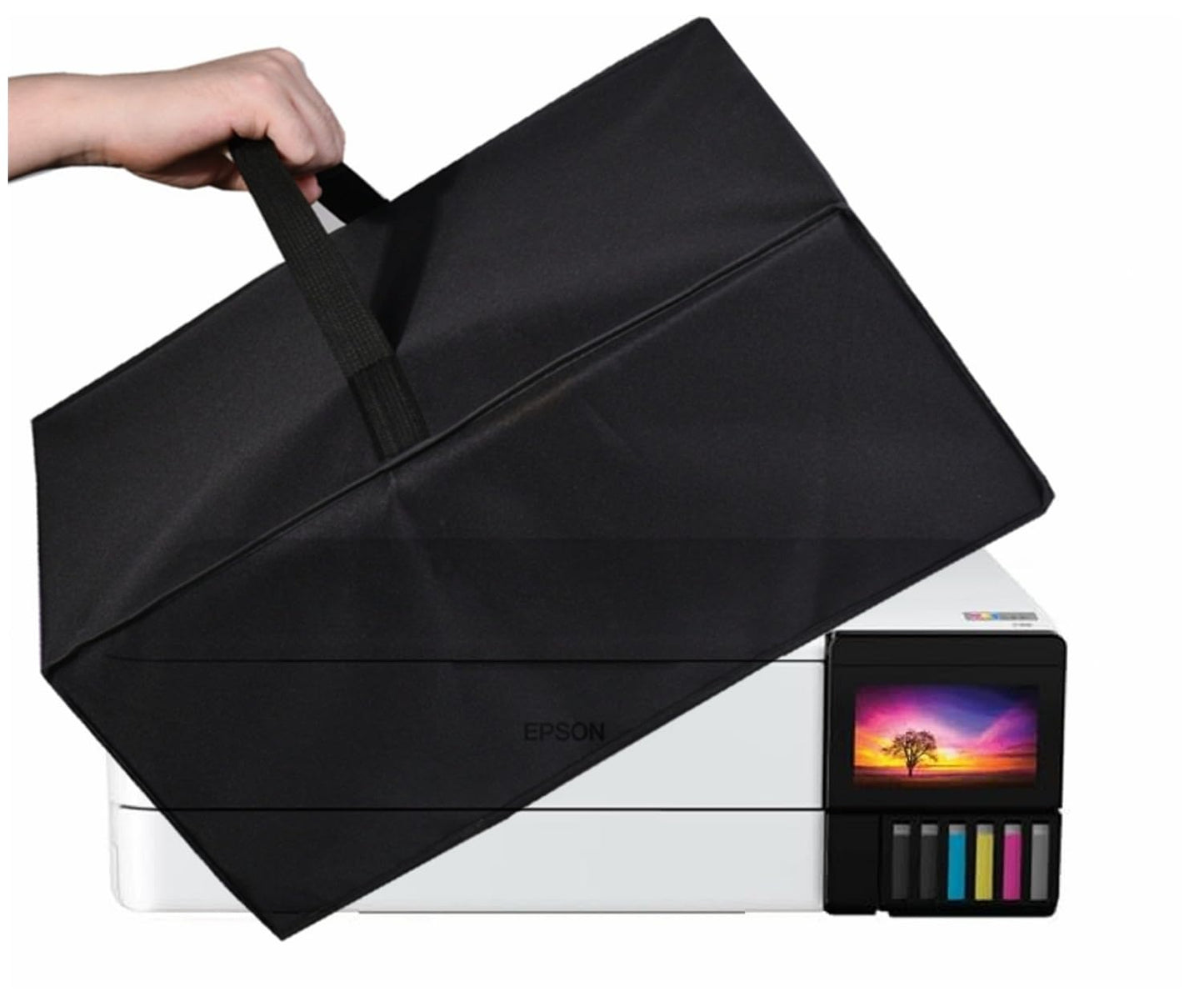 Impresora resistente al agua de doble capa para impresora Epson Photo ET-8550 Wireless Wide Formatat All-in-One Supertank impresora (negro)