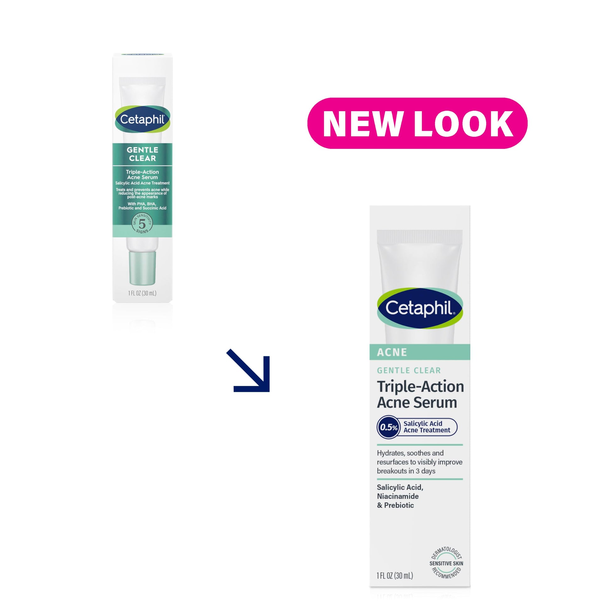 Cetaphil Gentle Clear Triple Accion Acne Serum 30ml