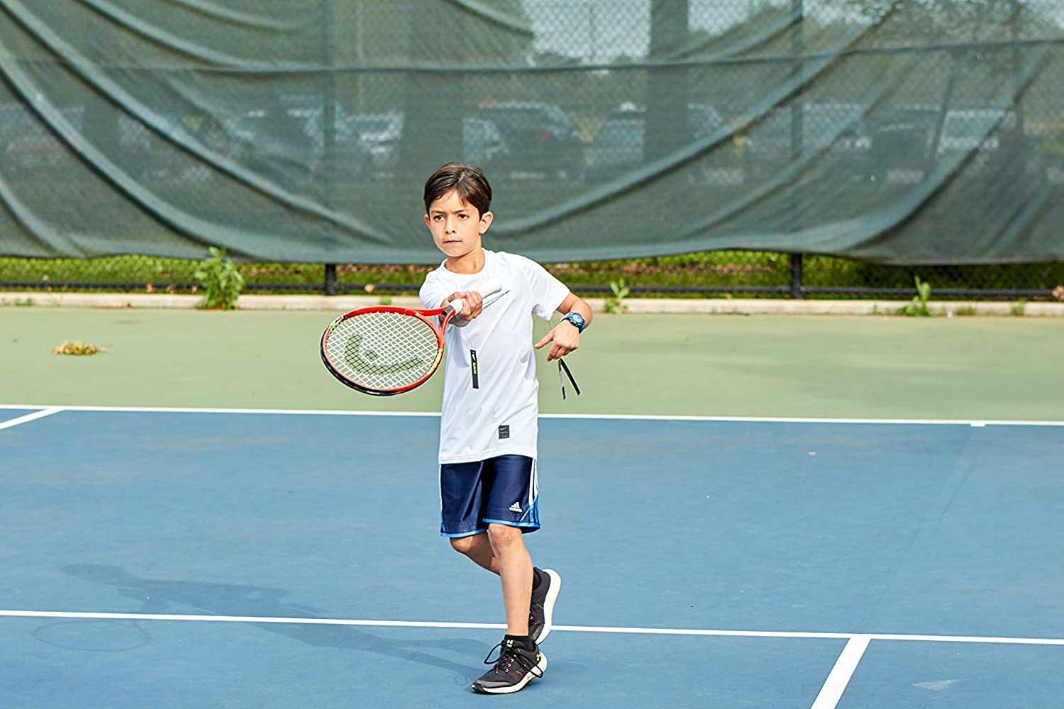 HEAD Speed Kids Raqueta de Tenis – Raqueta de Equilibrio de luz para Principiantes – 21 Pulgadas, Rojo