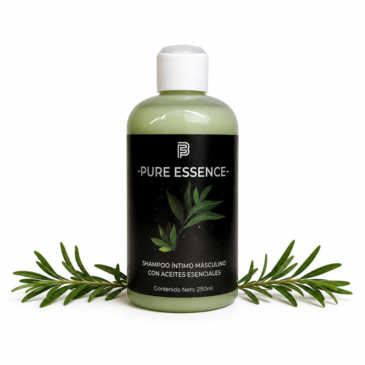 Shampoo Íntimo Para Hombre - Beauty Freedom Pure Essence 250ml - Jabón Íntimo - Con Aceites Esenciales De Romero, Lavanda Y Orégano - Gel Íntimo - Con Manzanilla Aloe Vera Y Vitamina E