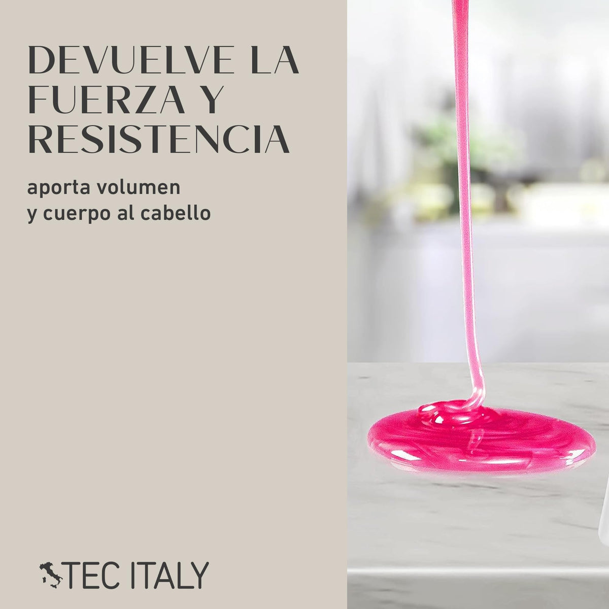 TEC ITALY Tonico Shampoo Aporta Volumen y Fortaleza al Cabello 300 ml