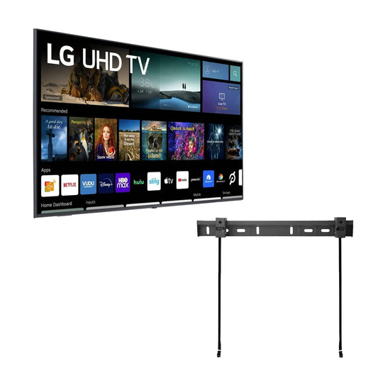 LG Television de 75 Pulgadas Serie 7 Class 4K 2160p Smart LED TV HDR Frecuencia de Actualización 60Hz Bluetooth Compatible con Alexa y Google Assistant (Sin Bases) + Soporte de Pared (Reacondicionado)