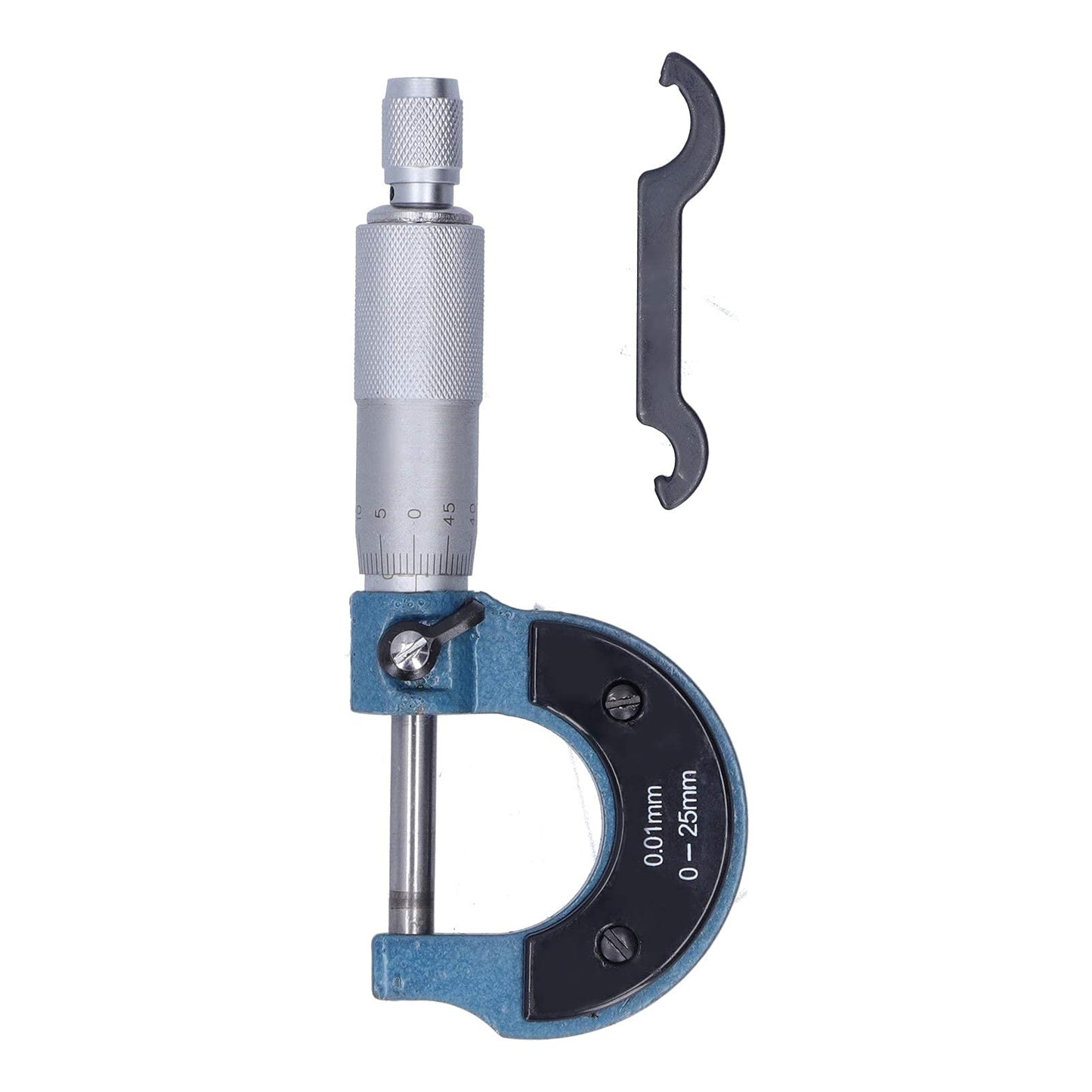 Micrómetro de Calibre para Herramienta de Maquinista 0‑25 mm 0,01 mm