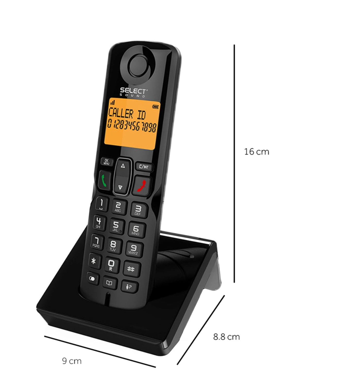 Select Sound Telefono Inalambrico Duo 8032