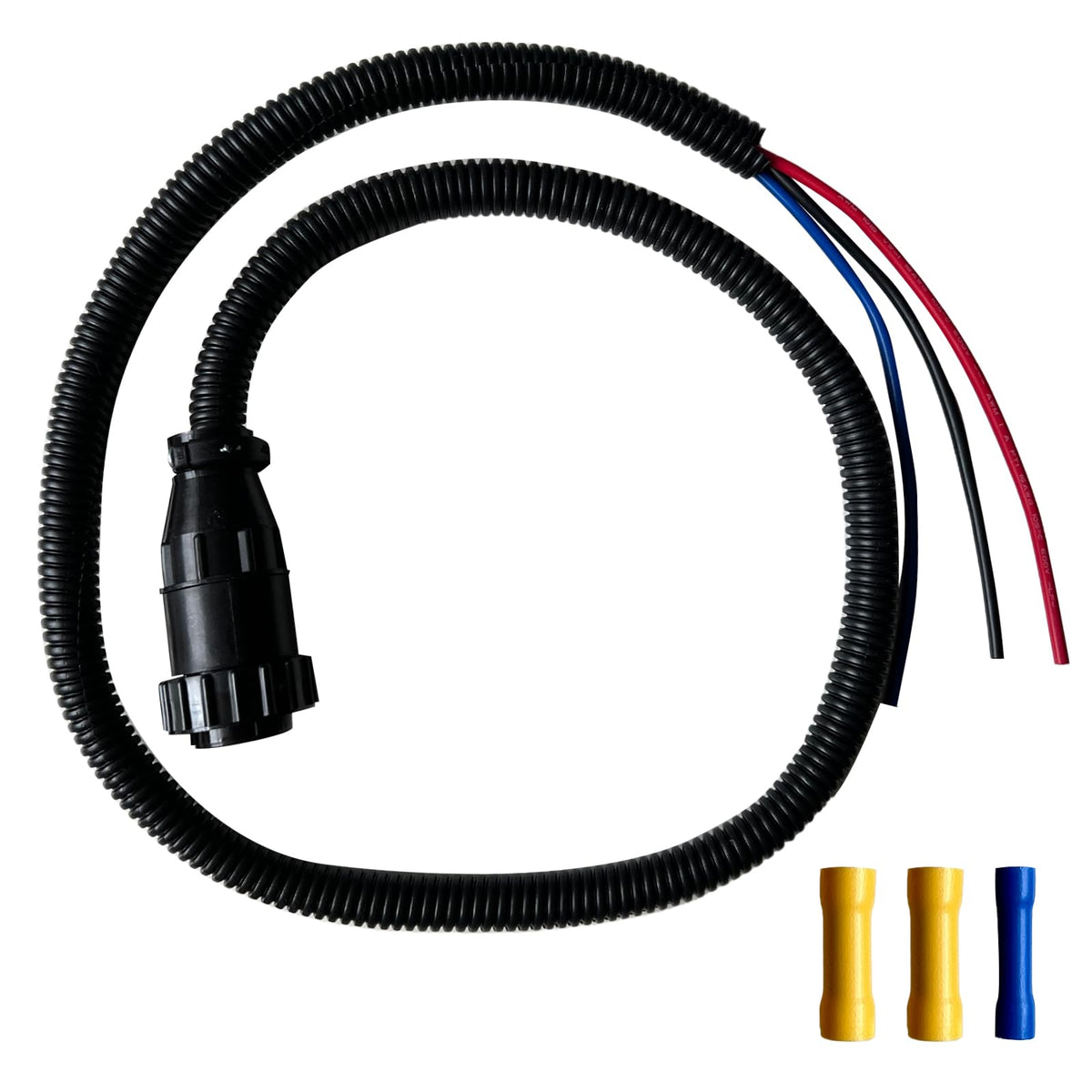 Kit de Cables Auxiliares Case-IH para Tractor Rojo Reemplazo 1 187103A1