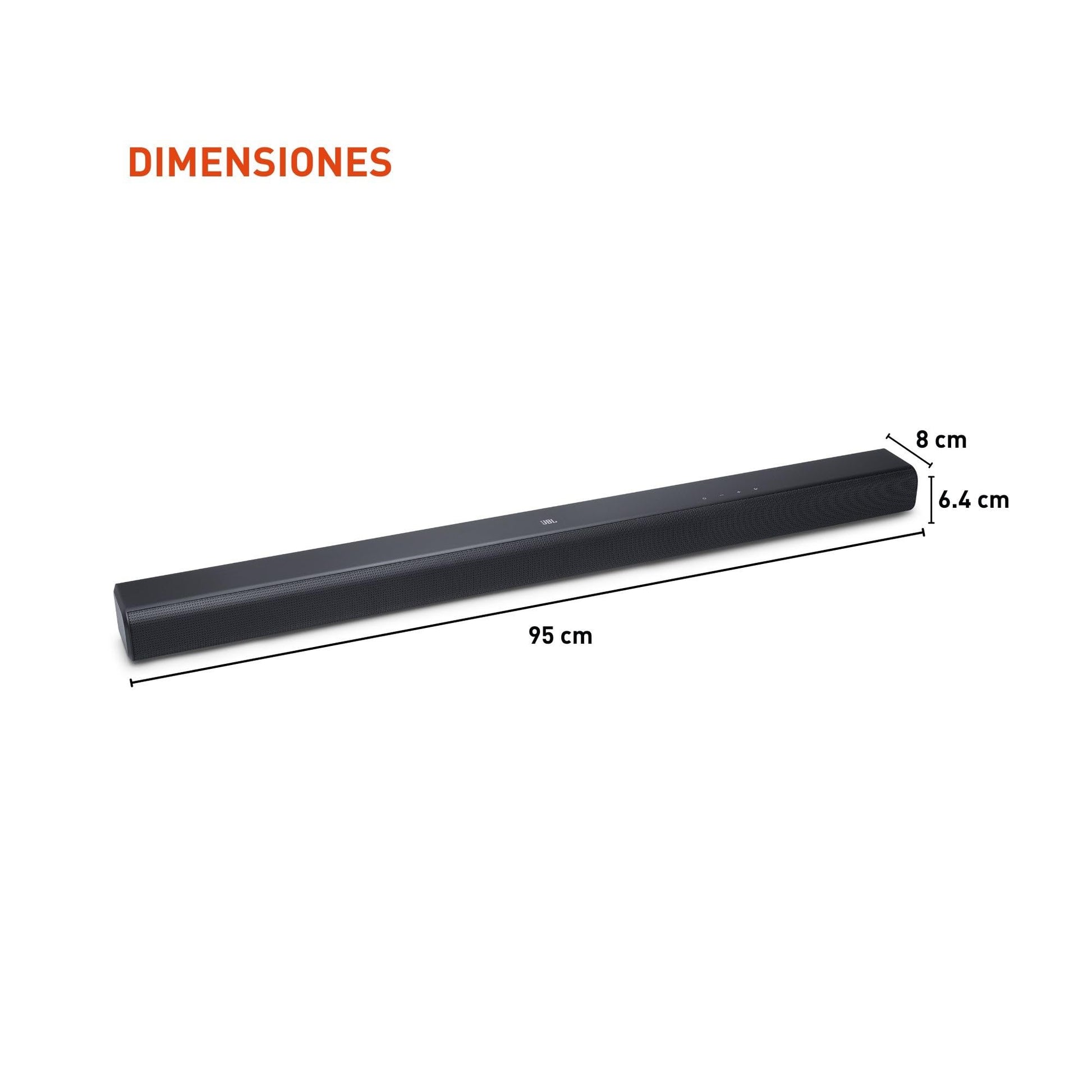 JBL Cinema SB580 Barra de Sonido y Subwoofer 3.1 Bluetooth, 440W de Potencia, Dolby Atmos, con HDMI, HDMI eARC - Negro