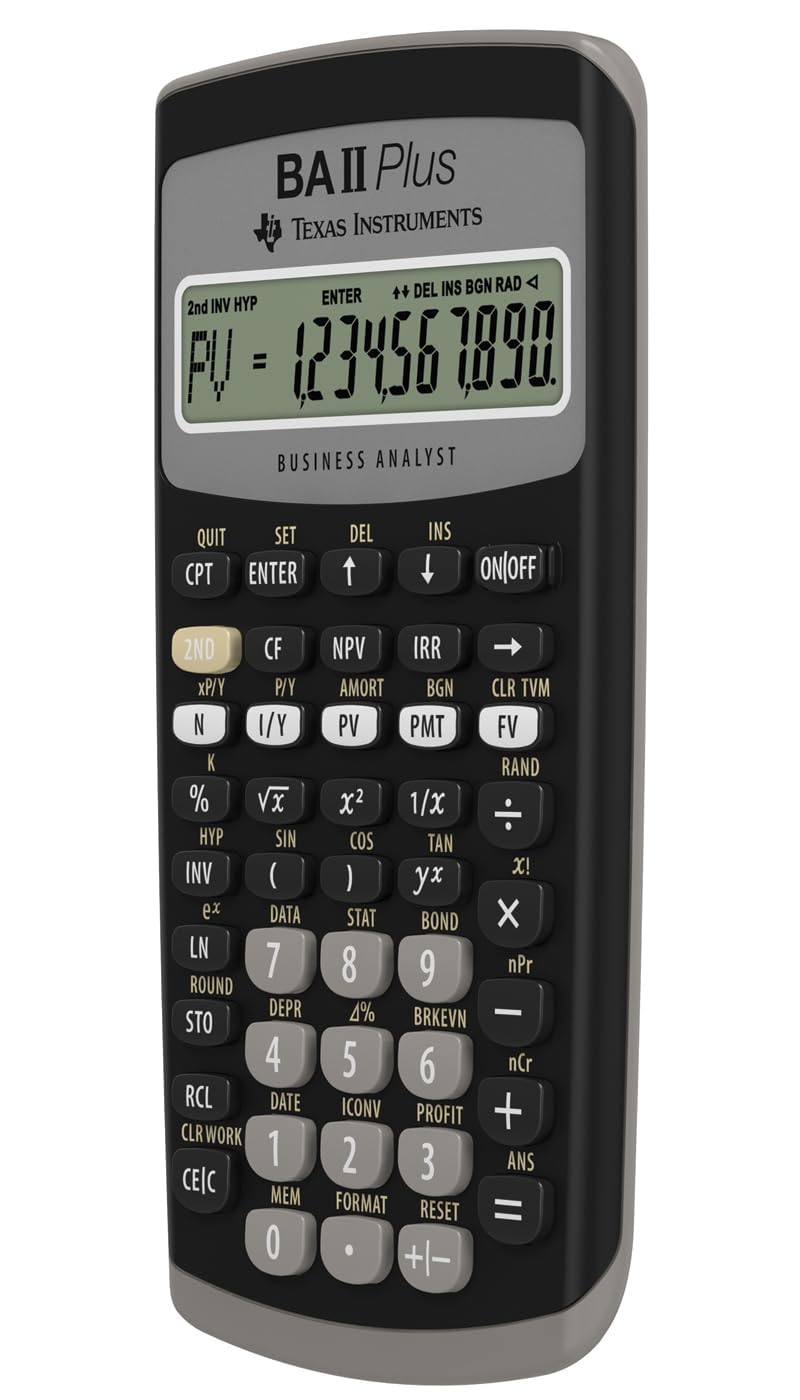 Calculadora Financiera Avanzada Texas Instruments BA II Plus Profesional