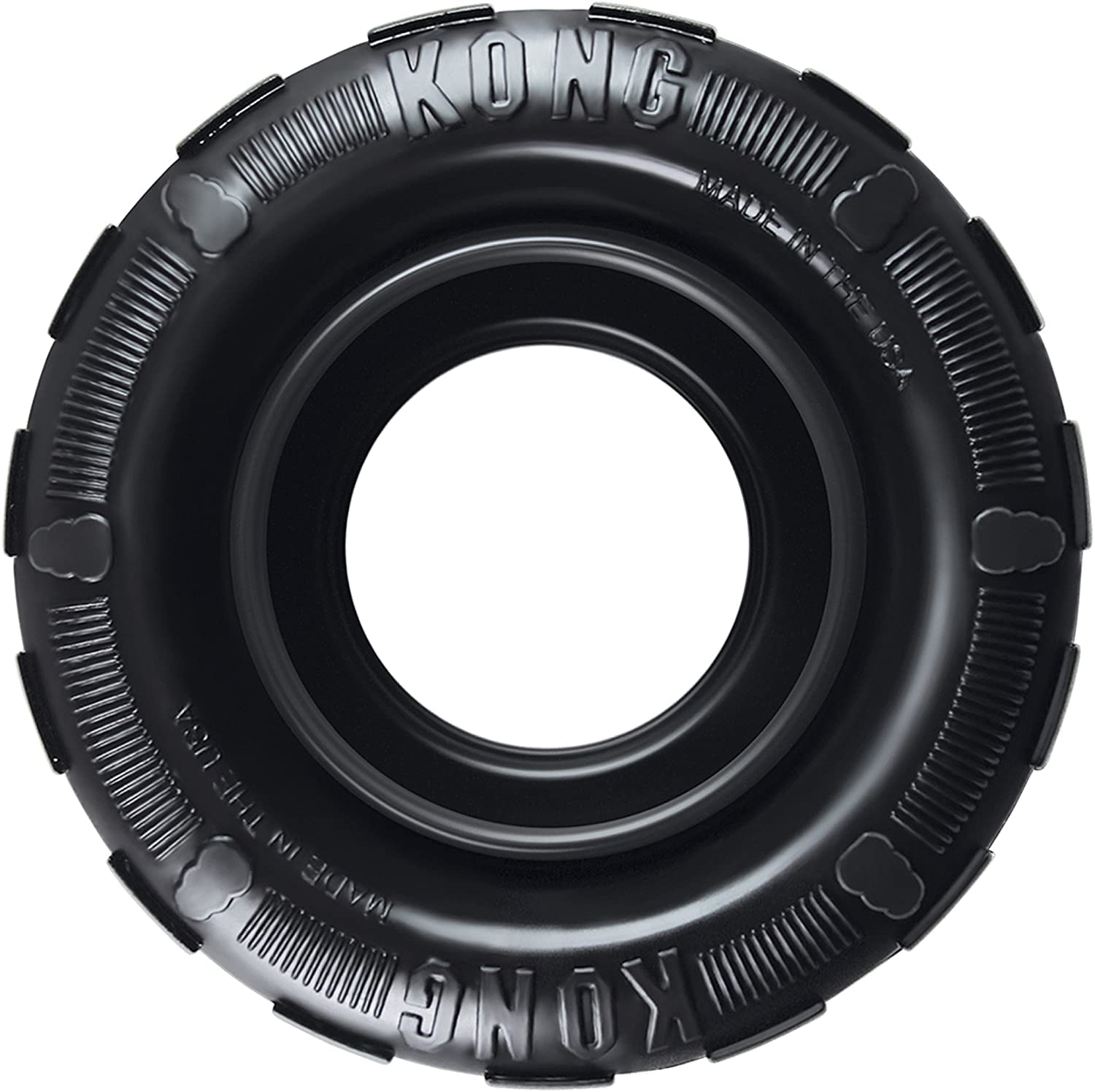 KONG Tires Extreme Dog Toy (1-Negro, 1-Mediano/Grande)