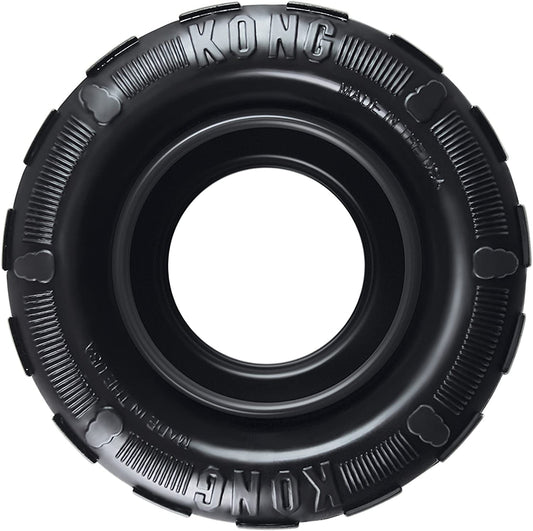 KONG Tires Extreme Dog Toy (1-Negro, 1-Mediano/Grande)