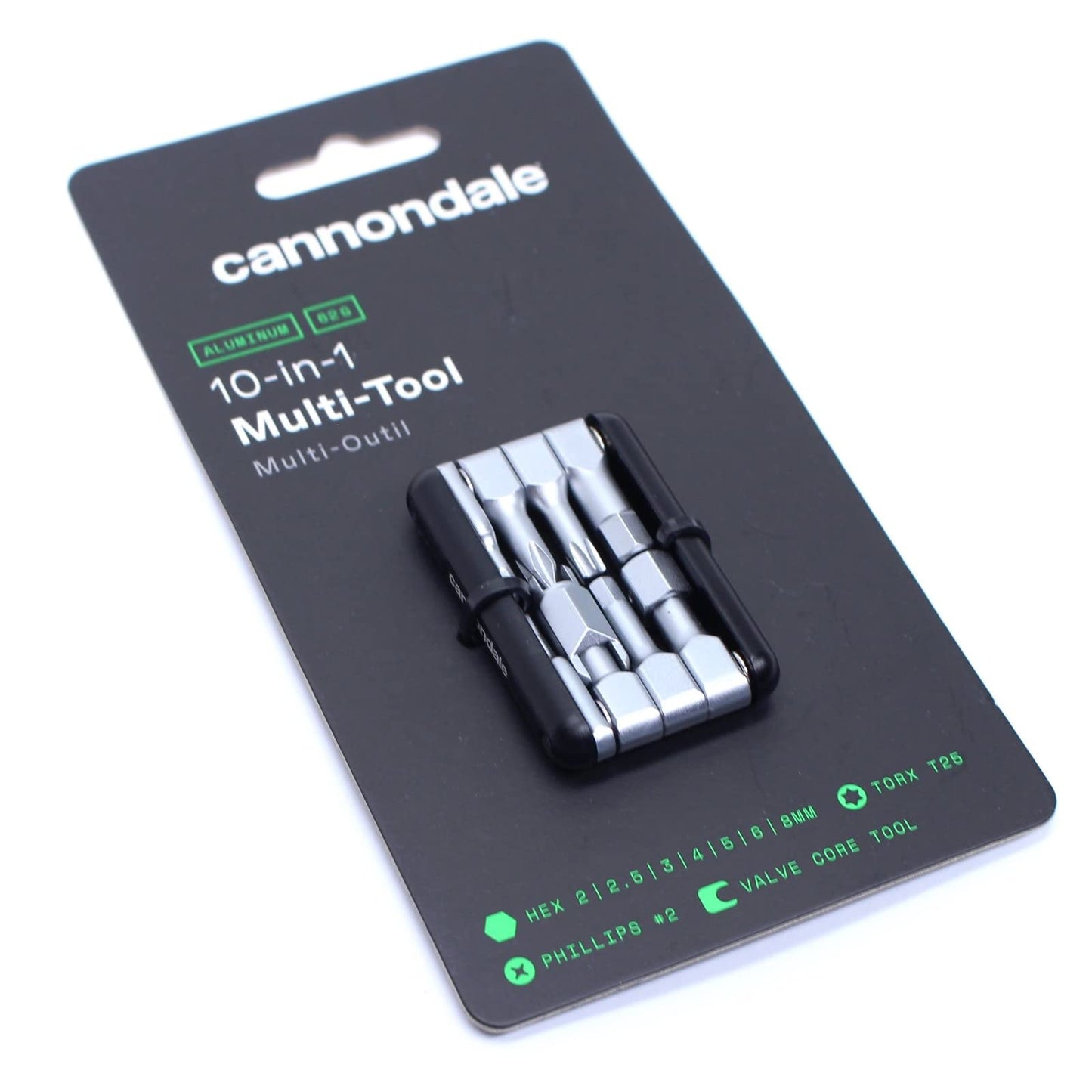 CANNONDALE STASH Mini herramienta 10 en 1 negro/plateado