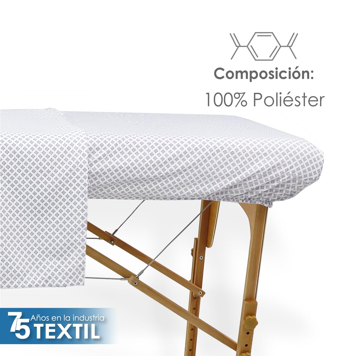 La Nueva Perla Juego Sabana Camilla Masaje Spa Exploracion Microfibra Color (Estrellas, 1 Juego (2 Piezas))
