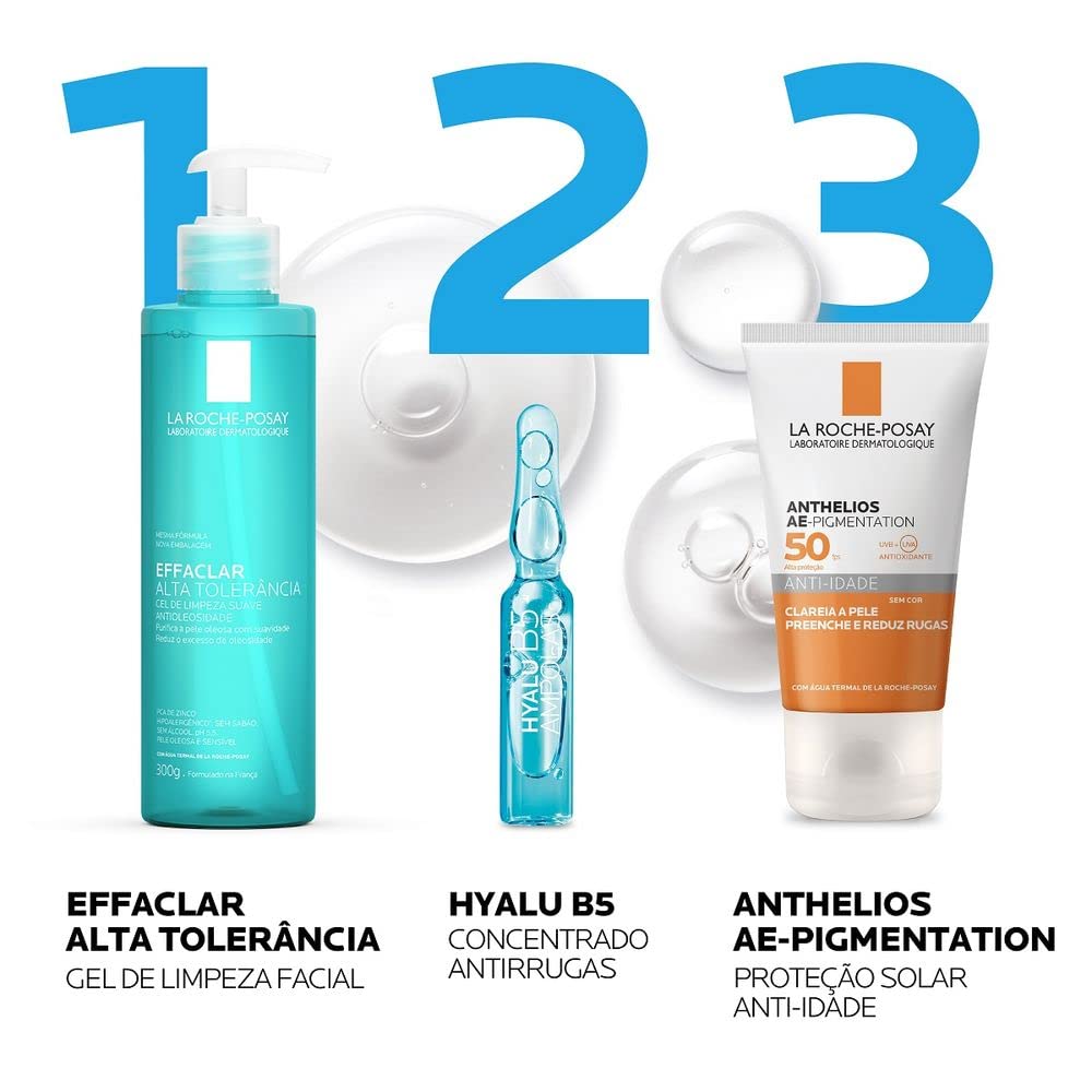 Tratamiento Anti-envejecimiento La Roche Posay Hyalu B5 Ampolletas 7pzs de 1.8ml