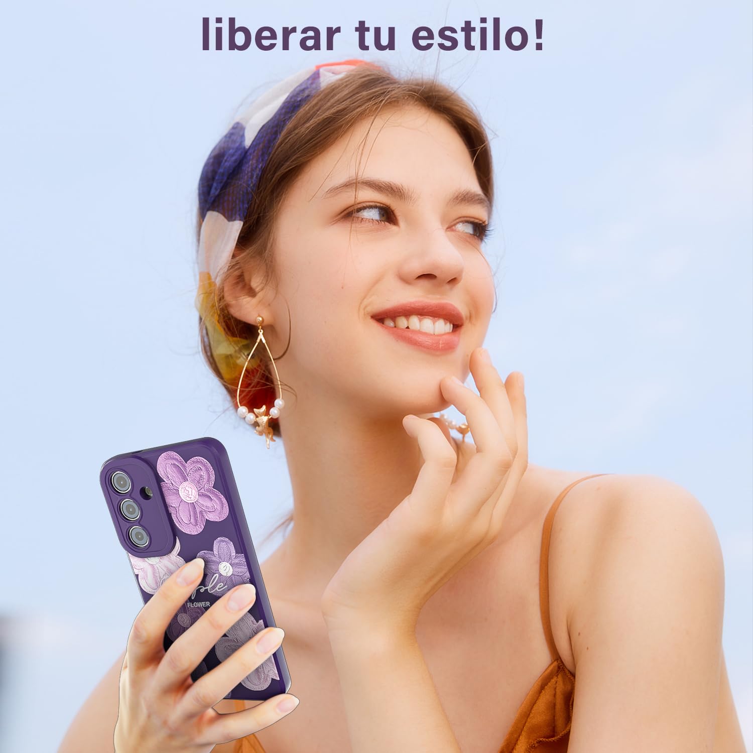 Threehao Funda para Samsung Galaxy S25 Plus, Ultra Delgado Flexible Suave TPU Silicona Carcasa con Moda Aesthetic Dibujos Flores, Antigolpes Anti-arañazos Protectora Case para Samsung S25 Plus