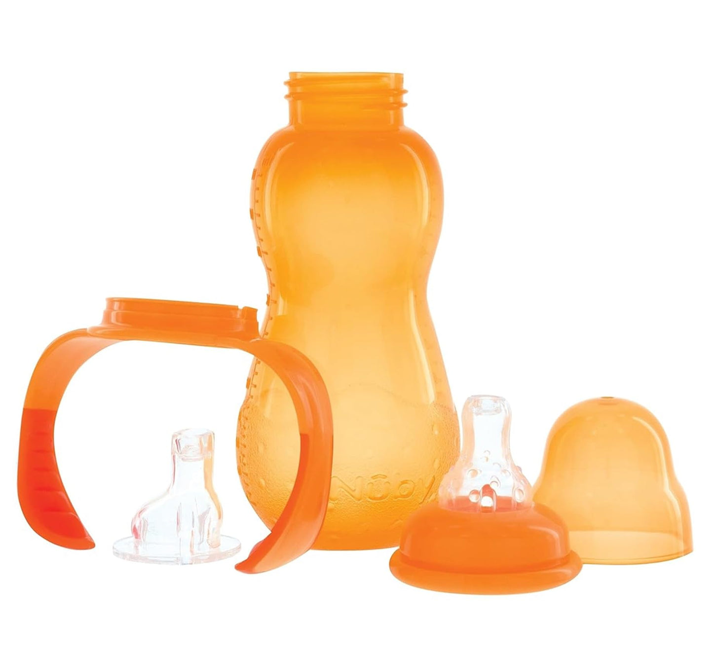 Botella Antigoteo Nuby Azul Verde Naranja 3 Etapas 11 Onzas 3 Unidades