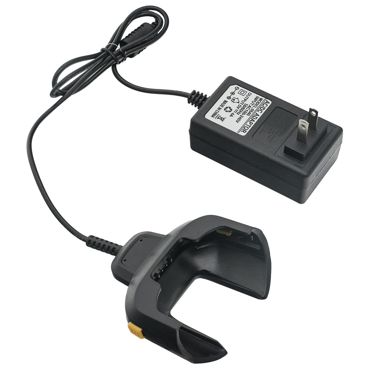 Cable Cargador para Escáner Zebra Symbol Negro 5V4A con Fuente de Alimentación para Android